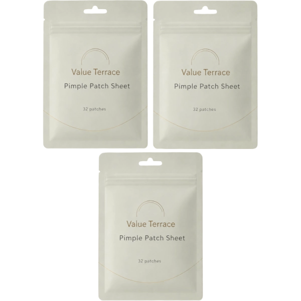 Value Terrace 3 Sheet Pimple Patches